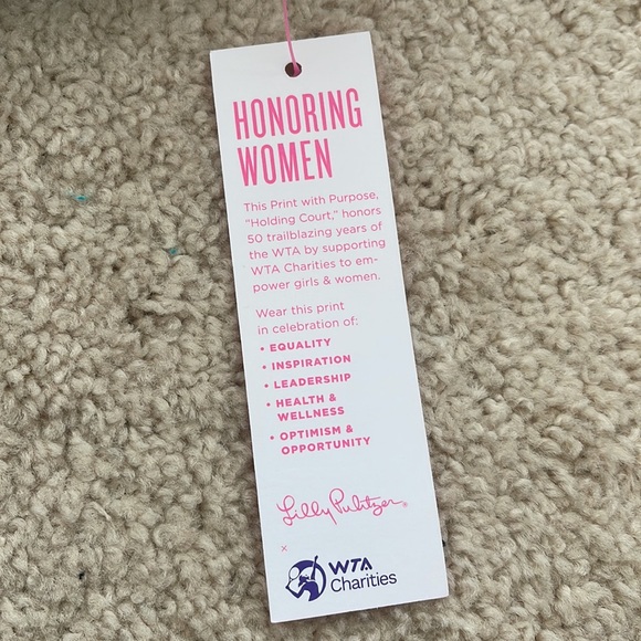 Lilly Pulitzer GWP Visor - Picture 3 of 3